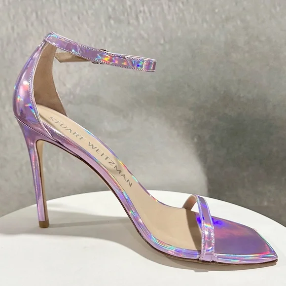 🌹STUART WEITZMAN🌹 Nudistcurve Ankle Strap Sandal Size: 9 - Picture 6 of 12